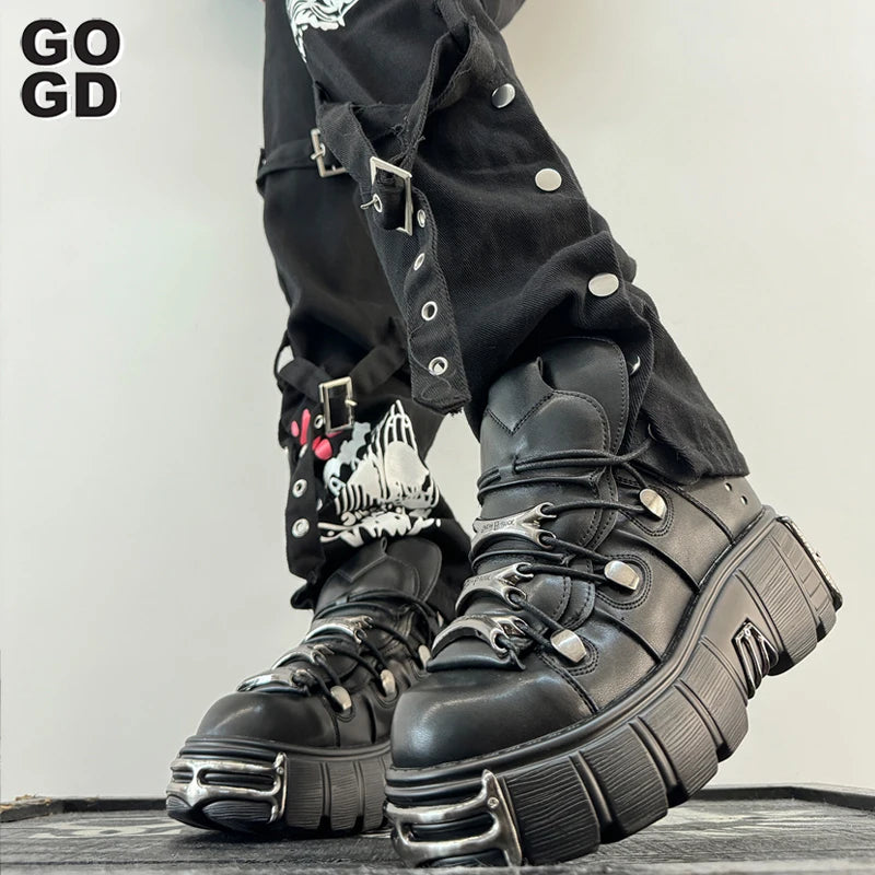 OPULA ANKLE PUNK BOOTS