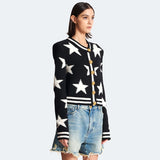 OPULA ICONIC STAR CARDIGAN
