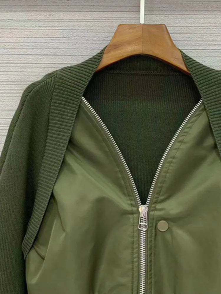 IRREGULAR TWO PIECE JACKET