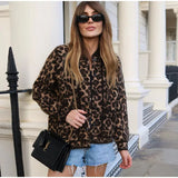 LEOPARD PLUSH COLLAR CEKET