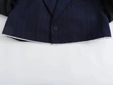 OPULA VERSATILE CROP BLAZER SET