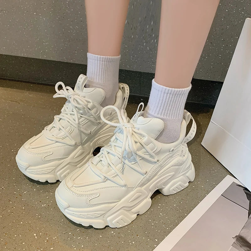 STAR DESIGN PLATFORM SNEAKERS