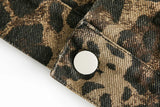 OPULA VINTAGE BLACK LEOPARD JACKET
