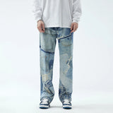 OPULA PATCHWORK VINTAGE RETRO DENIM JEAN
