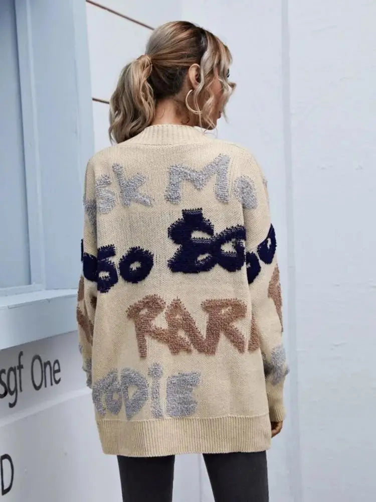 CAROL BASIC WINTER CARDIGAN