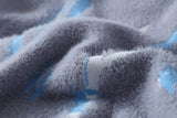 KNITTED LETTER SCRAWL KAZAK