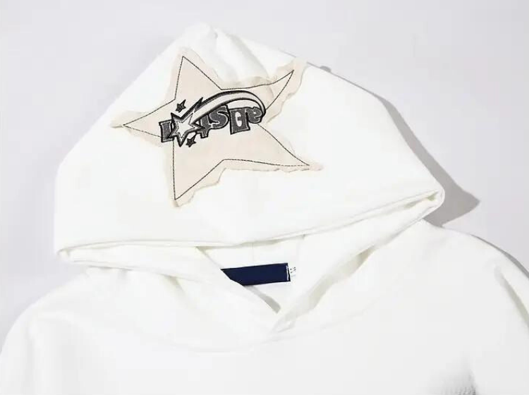 VINTAGE OVERSIZE PATCHWORK HOODIE