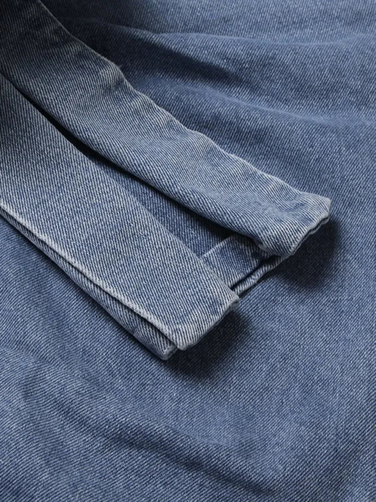 WILD ROSE DENIM SKIRT