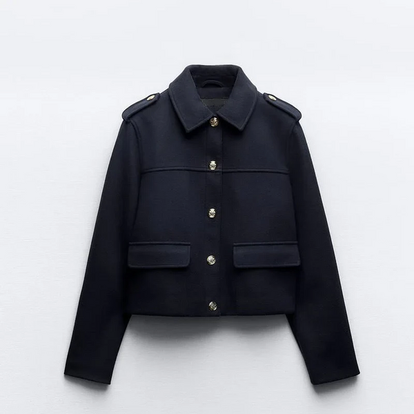 OPULA GOLD BUCKLE SOFT COAT