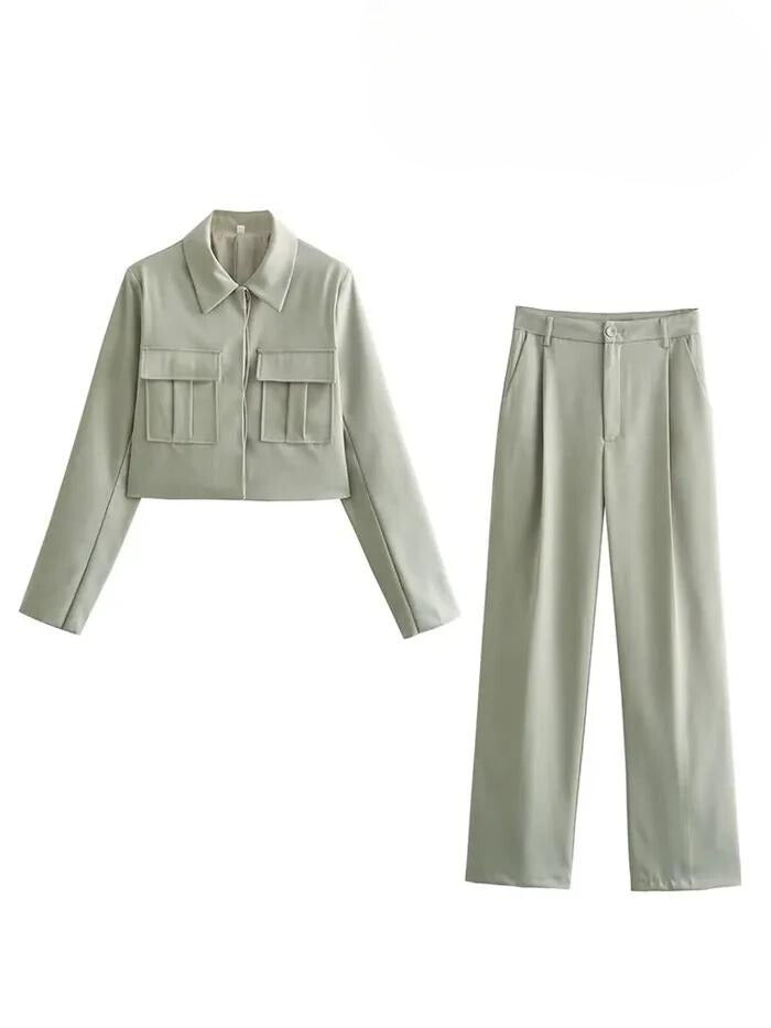OPULA VINTAGE WIDE LEG TWO PIECE SET