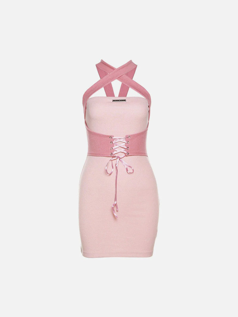 OPULA VERSATILE CONTRAST DRESS