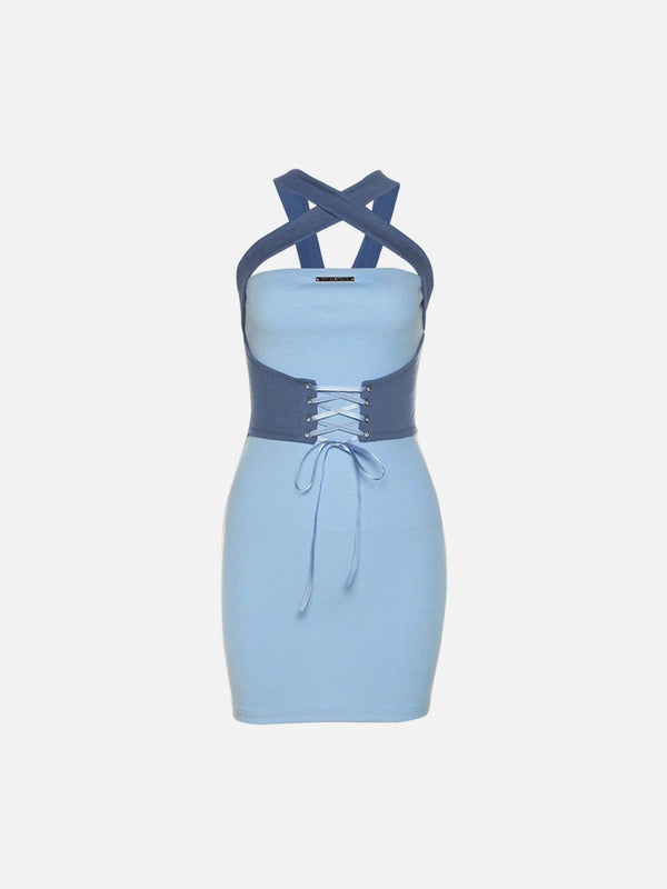 OPULA VERSATILE CONTRAST DRESS
